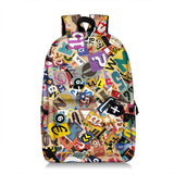 Fashion All Over Print Backpack Kids School Bag Ideal Present