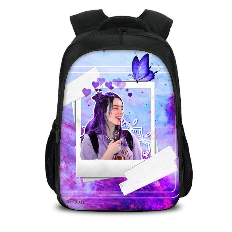 Billie Eilish backpack for teenager boys girls